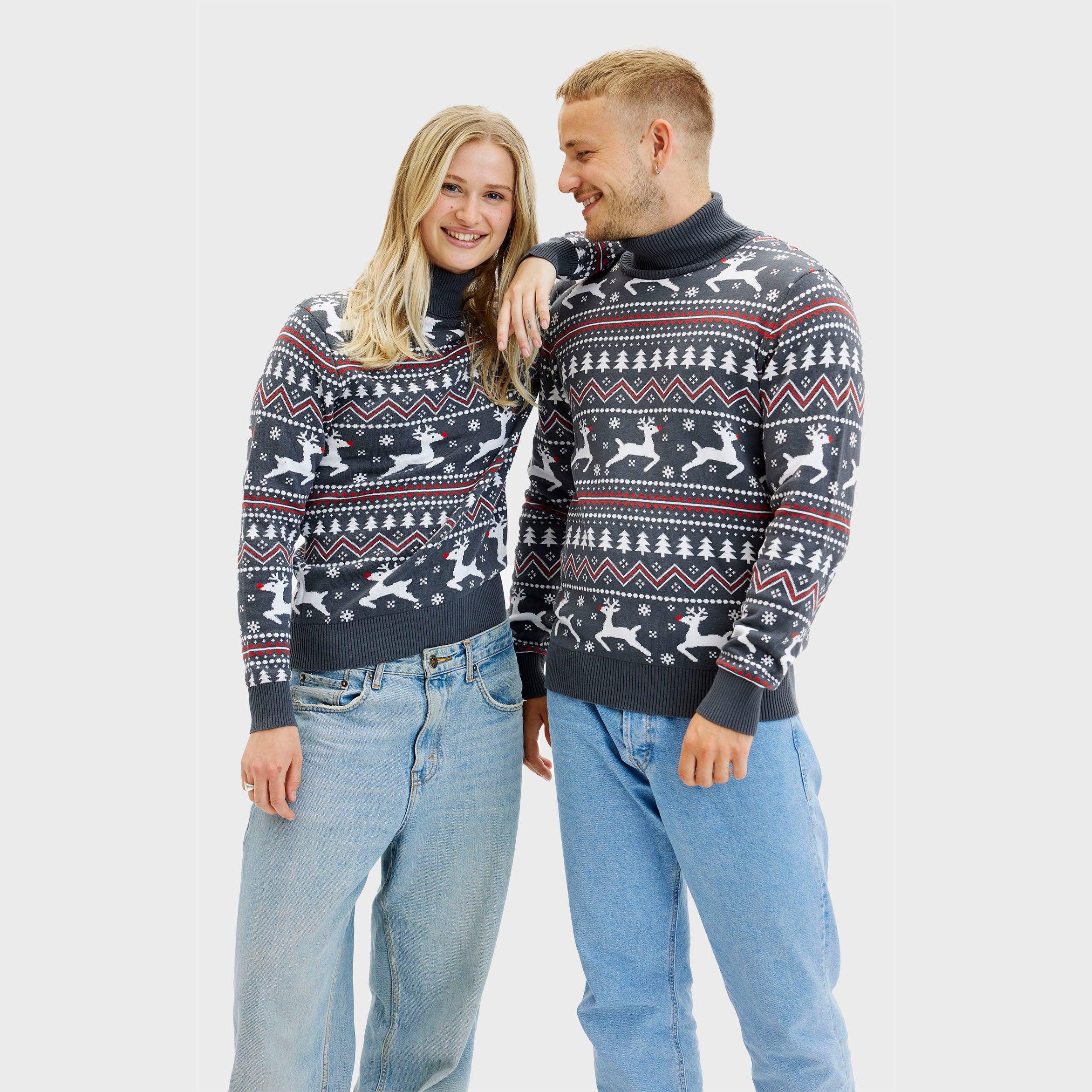 Der Stylische Weihnachtspullover Mit Rollkragen - Herren. - Image 6