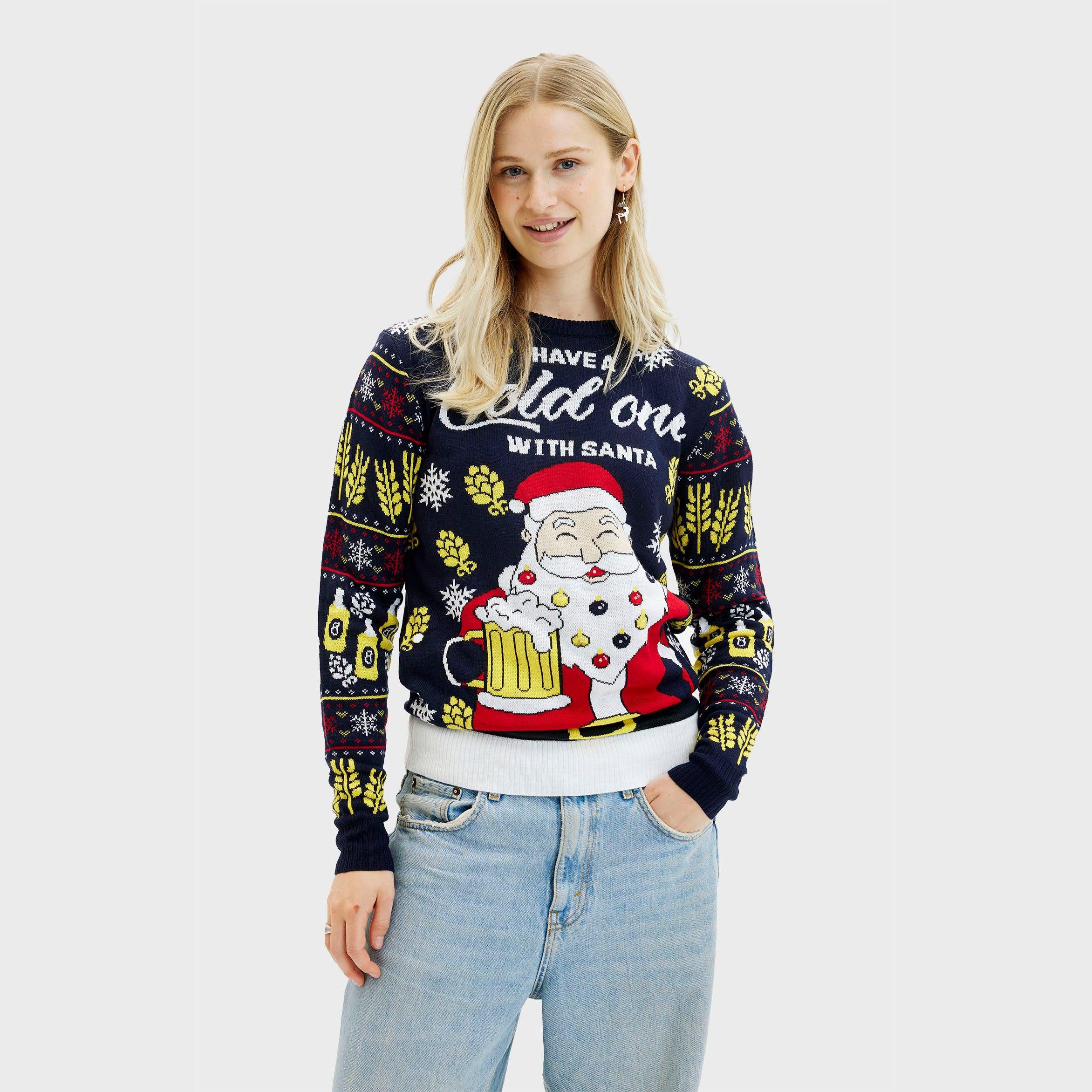 Have A Cold One With Santa - Damen - Image 3