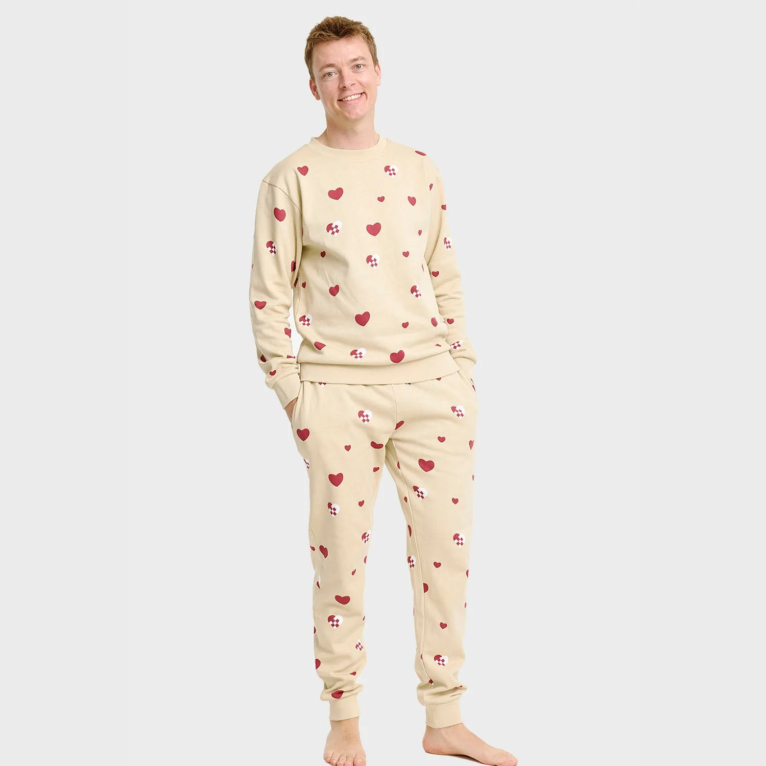 Juleherz Sweatset - Herren - Image 3