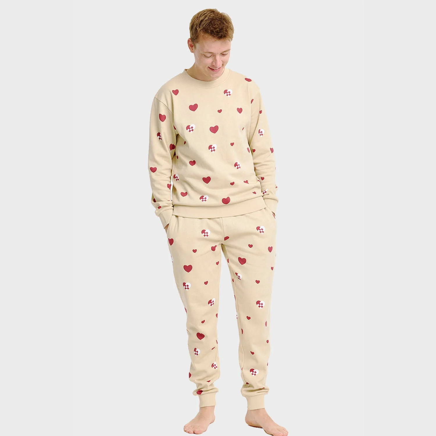 Juleherz Sweatset - Herren - Image 5