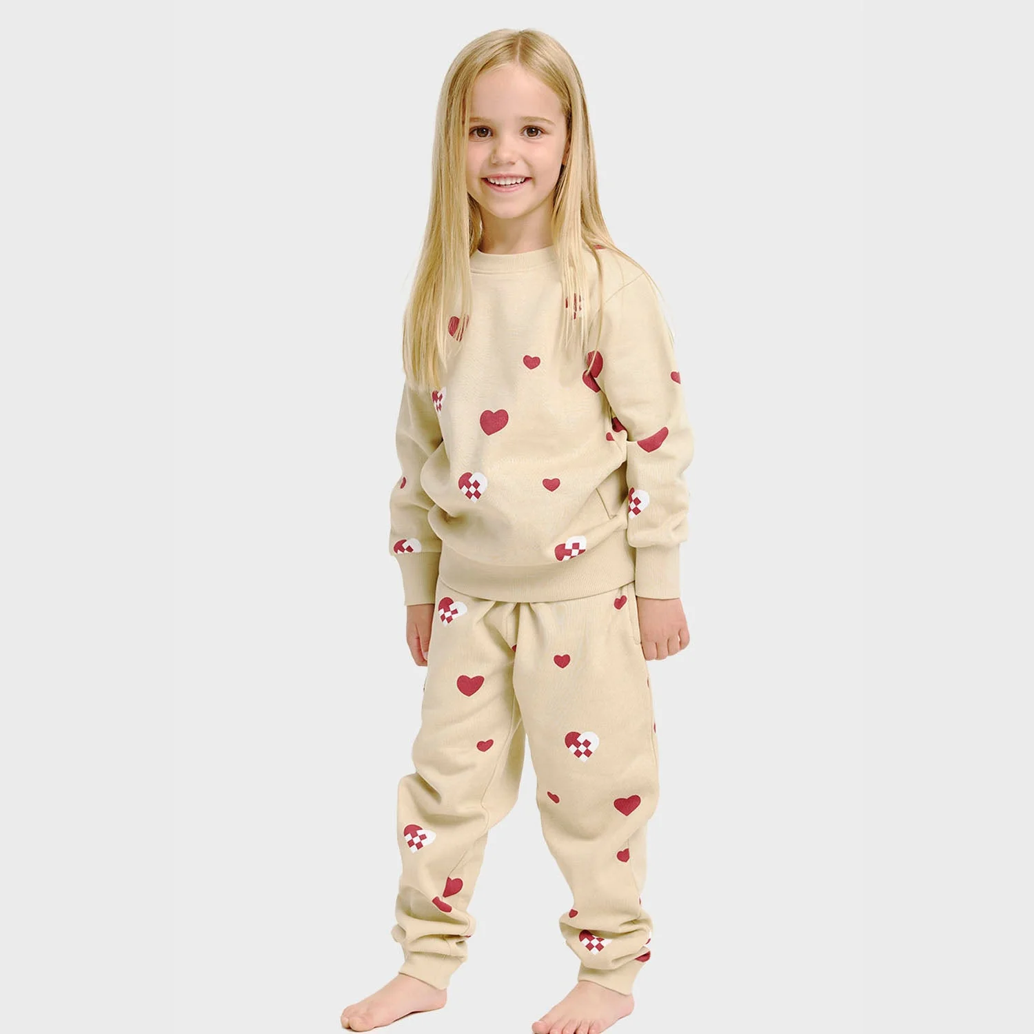 Juleherz Sweatset - Kinder. - Image 3