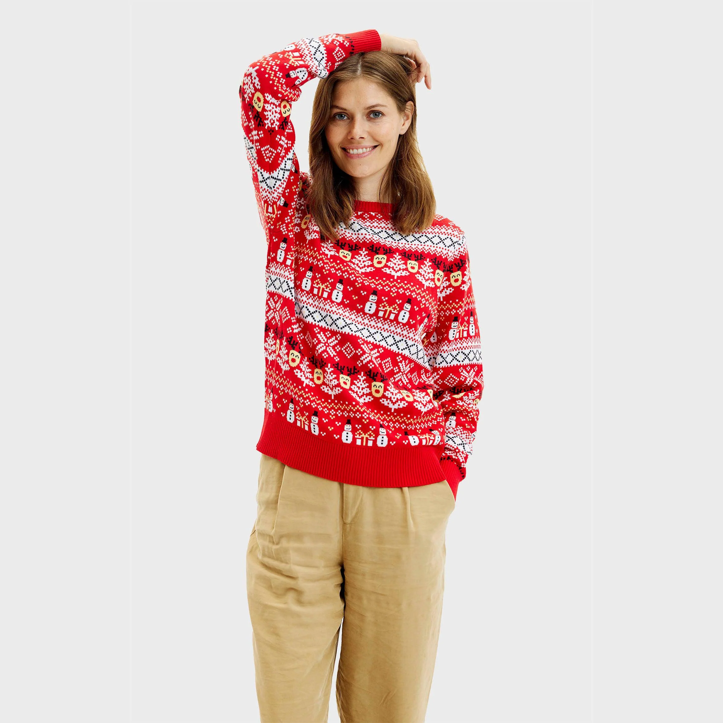 The Reinstyle Sweater Rot - Damen. - Image 4